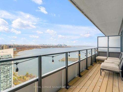 4503-20 Shore Breeze Dr, Toronto, ON - Outdoor With Body Of Water With Balcony With View With Exterior