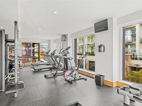 909-777 Herald St, Victoria, BC - Indoor Photo Showing Gym Room