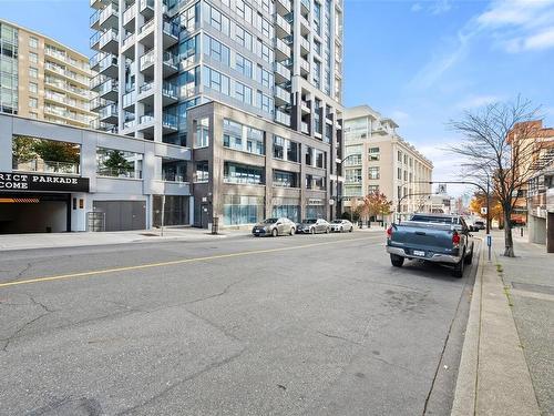 909-777 Herald St, Victoria, BC - Outdoor With Balcony With Facade