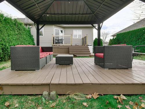 Cour - 7154 Rue George-Baptist, Trois-Rivières, QC - Outdoor With Deck Patio Veranda With Exterior