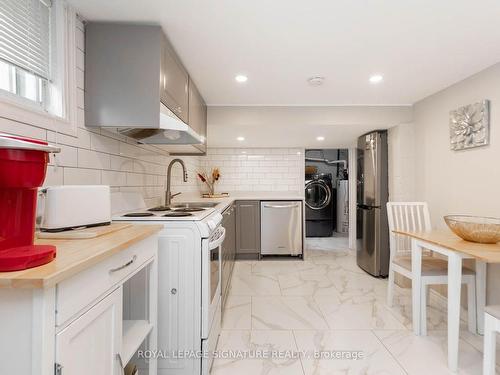 44 Hart Ave, Toronto, ON - Indoor Photo Showing Kitchen With Double Sink