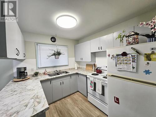 3020 5Th Avenue, Prince George, BC - Indoor Photo Showing Kitchen With Double Sink