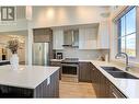 1800 Richter Street Unit# Ph6, Kelowna, BC  - Indoor Photo Showing Kitchen With Double Sink With Upgraded Kitchen 