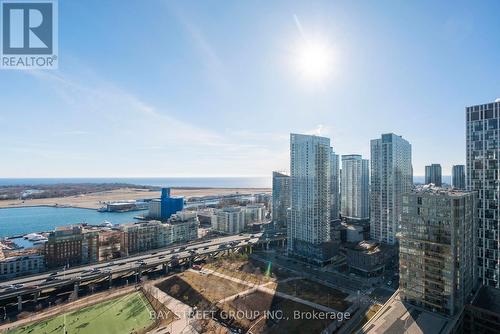 3206 - 15 Iceboat Terrace, Toronto, ON - Outdoor With Body Of Water With View