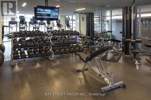 3206 - 15 Iceboat Terrace, Toronto, ON - Indoor Photo Showing Gym Room