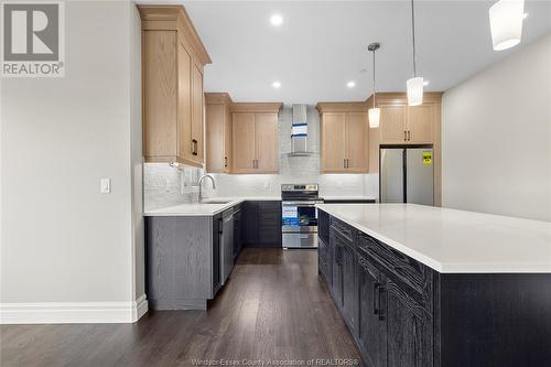 8356 Annie, Amherstburg, ON - Indoor Photo Showing Kitchen With Upgraded Kitchen