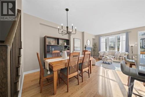 423 Warmstone Drive, Stittsville, ON - Indoor Photo Showing Dining Room