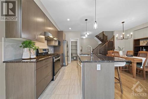 423 Warmstone Drive, Stittsville, ON - Indoor Photo Showing Kitchen With Upgraded Kitchen