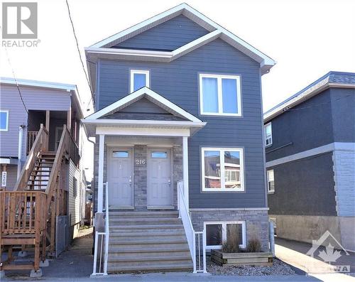 216 Carillon Street Unit#1, Ottawa, ON - Outdoor With Facade