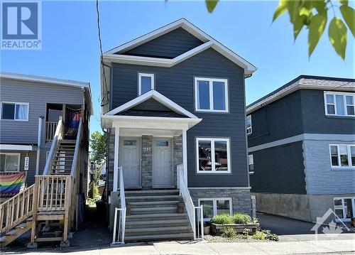 216 Carillon Street Unit#1, Ottawa, ON - Outdoor With Facade