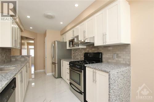 455 Claridge Drive, Ottawa, ON - Indoor Photo Showing Kitchen With Stainless Steel Kitchen With Upgraded Kitchen