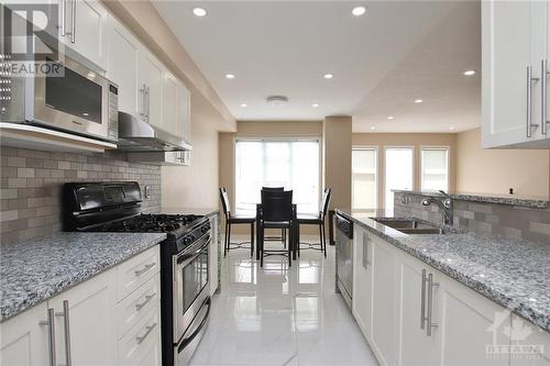 455 Claridge Drive, Ottawa, ON - Indoor Photo Showing Kitchen With Double Sink With Upgraded Kitchen