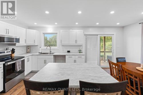 1467 County Road 19, Prince Edward County (Ameliasburgh), ON - Indoor Photo Showing Kitchen With Double Sink With Upgraded Kitchen