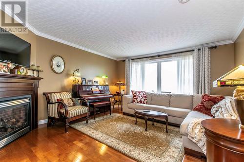 2 Pike Place, Mt Pearl, NL - Indoor Photo Showing Living Room With Fireplace