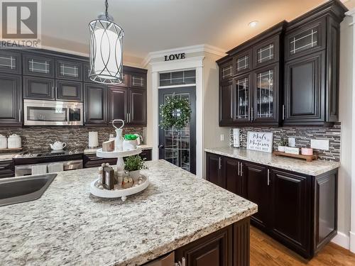 17 Dock Point Street, Marystown, NL - Indoor Photo Showing Kitchen With Upgraded Kitchen