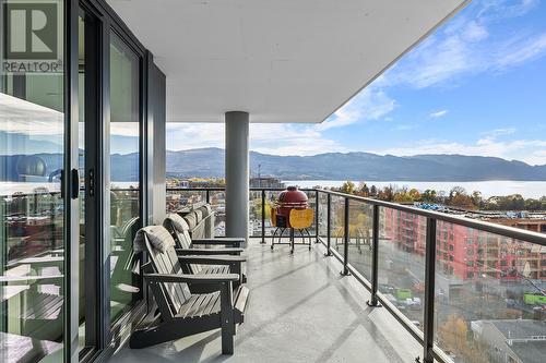 485 Groves Avenue Unit# 1105, Kelowna, BC - Outdoor With Body Of Water With View With Exterior