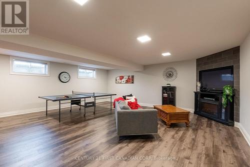 377 Darcy Drive S, Strathroy-Caradoc (Ne), ON - Indoor Photo Showing Basement