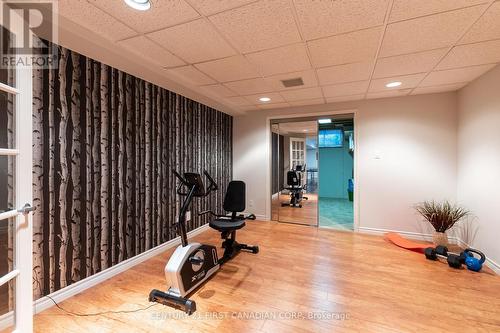 Space for Gym/Office - 377 Darcy Drive S, Strathroy-Caradoc (Ne), ON - Indoor Photo Showing Gym Room