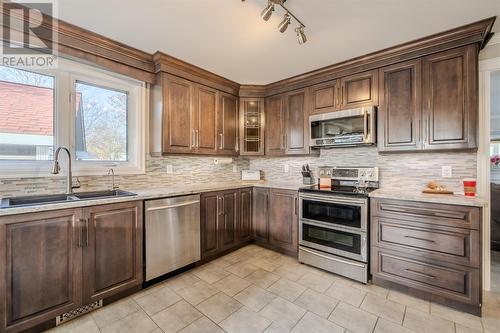 28 Penmore Drive, Mount Pearl, NL - Indoor Photo Showing Kitchen With Stainless Steel Kitchen With Double Sink