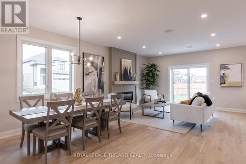 4 Allister Drive, Middlesex Centre (Kilworth), ON - Indoor Photo Showing Dining Room