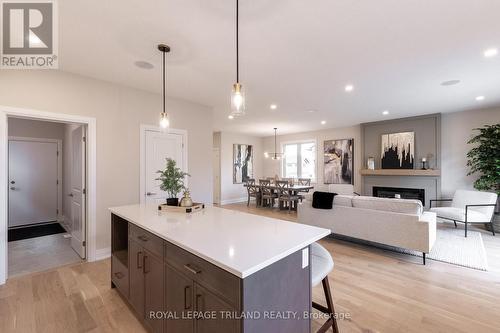 4 Allister Drive, Middlesex Centre (Kilworth), ON - Indoor Photo Showing Living Room With Fireplace