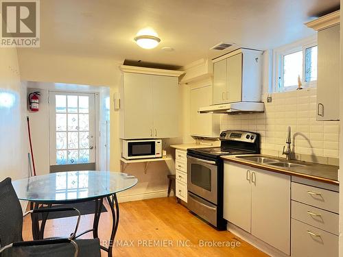 26 Thurrock Road, Toronto, ON - Indoor Photo Showing Kitchen With Double Sink