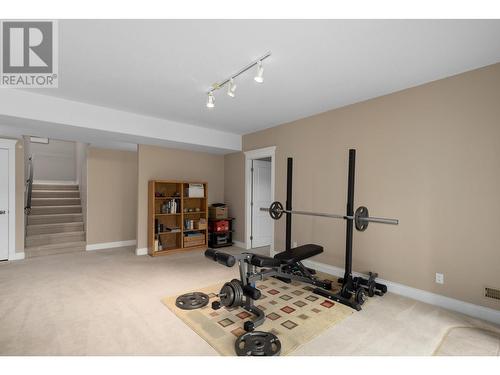 916 Skeena Drive, Kelowna, BC - Indoor Photo Showing Gym Room