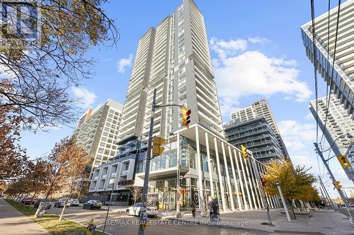 1303 - 225 Sumach Street, Toronto, ON - Outdoor With Balcony With Facade