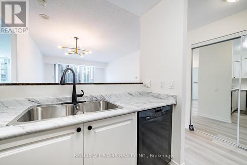 1116 - 8 Hillcrest Avenue, Toronto, ON - Indoor Photo Showing Kitchen With Double Sink