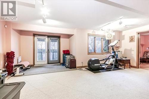 402 Maki Avenue, Sudbury, ON - Indoor Photo Showing Gym Room