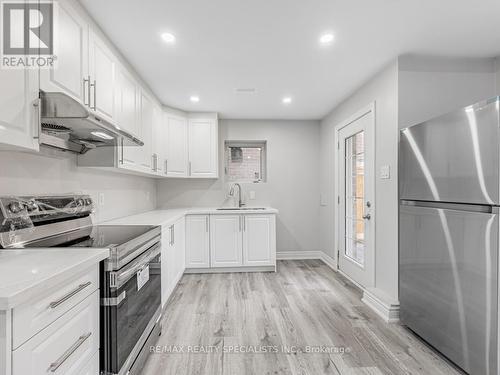 Lower - 46 Priory Drive, Whitby, ON - Indoor Photo Showing Kitchen With Stainless Steel Kitchen