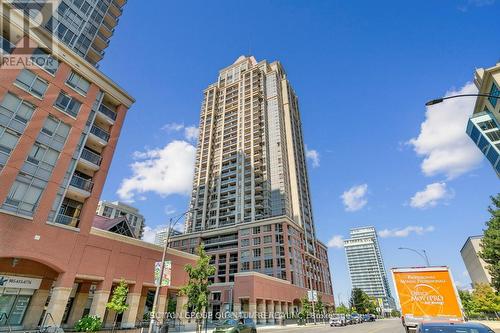 2611 - 4090 Living Arts Drive, Mississauga, ON - Outdoor With Balcony With Facade