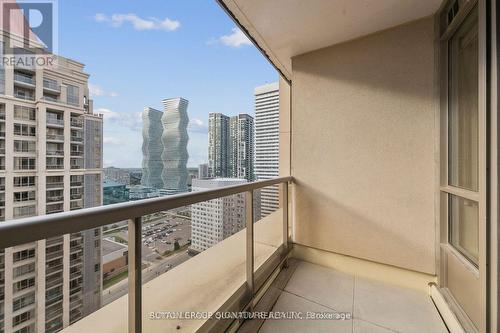 2611 - 4090 Living Arts Drive, Mississauga, ON - Outdoor With Balcony With Exterior