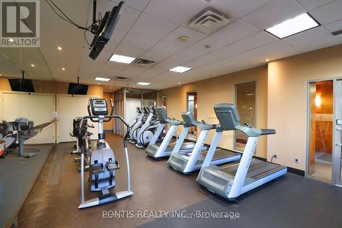 2611 - 4090 Living Arts Drive, Mississauga, ON - Indoor Photo Showing Gym Room