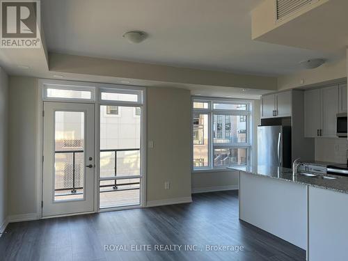 123 - 1573 Rose Way, Milton, ON - Indoor Photo Showing Kitchen With Double Sink