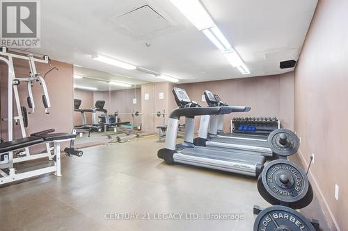 1410 - 10 Markbrook Lane, Toronto, ON - Indoor Photo Showing Gym Room