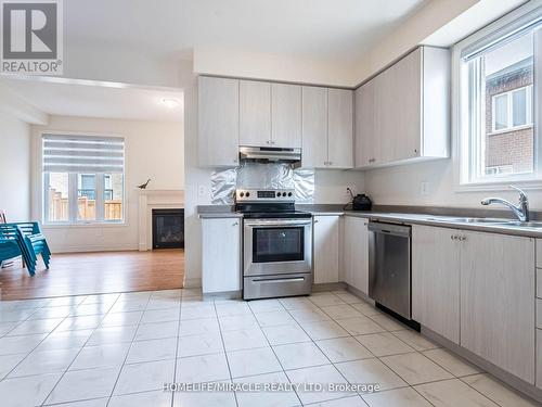 35 Sail Road, Brampton, ON - Indoor Photo Showing Kitchen With Double Sink