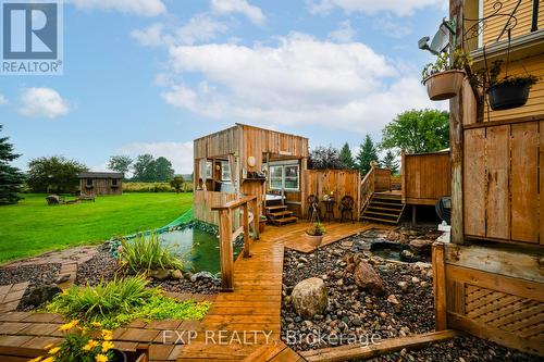 254304 9Th Line, Amaranth, ON - Outdoor With Deck Patio Veranda