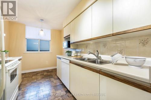 1109 - 44 Falby Court, Ajax (South East), ON - Indoor Photo Showing Kitchen With Double Sink