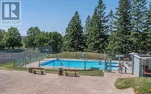 1109 - 44 Falby Court, Ajax (South East), ON - Outdoor With In Ground Pool With Backyard