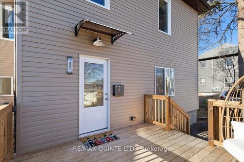 42 Highland Avenue, Belleville, ON - Outdoor With Deck Patio Veranda With Exterior