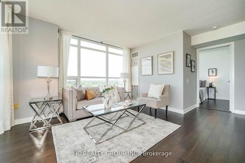 1002 - 15 Singer Court, Toronto, ON - Indoor Photo Showing Living Room