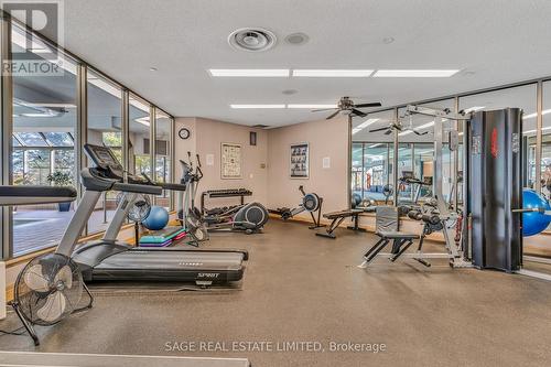 107 - 20 Guildwood Parkway, Toronto, ON - Indoor Photo Showing Gym Room