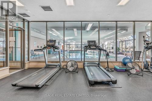 107 - 20 Guildwood Parkway, Toronto, ON - Indoor Photo Showing Gym Room