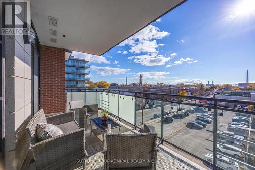 519 - 88 Colgate Avenue, Toronto, ON - Outdoor With Balcony With View With Exterior