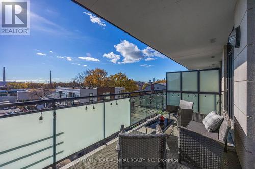 519 - 88 Colgate Avenue, Toronto, ON - Outdoor With Balcony With Exterior