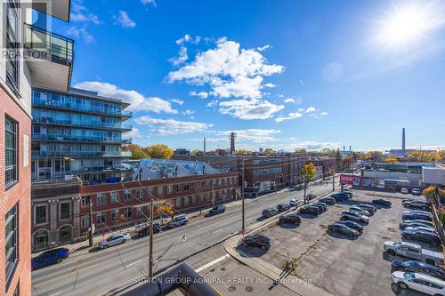 519 - 88 Colgate Avenue, Toronto, ON - Outdoor With Balcony With View