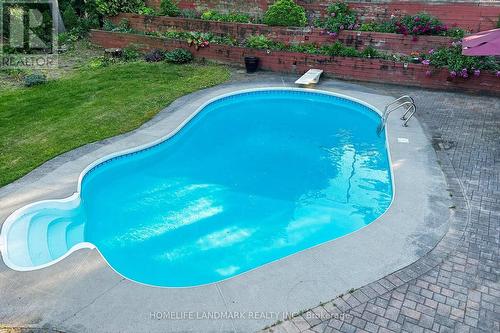 11 Marcus Court, Vaughan, ON - Outdoor With In Ground Pool With Backyard