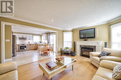 79 Westchester Crescent, Markham, ON - Indoor Photo Showing Living Room With Fireplace