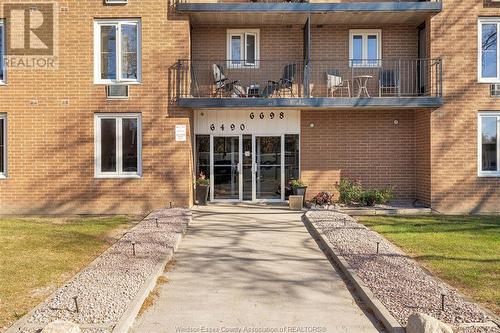 6612 Thornberry Unit# 201, Windsor, ON - Outdoor With Balcony